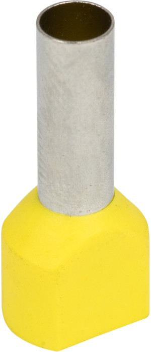 Наконечник штыревой втулочный изол. НШвИ(2) 6.0-14 (уп.50шт) EKF nhvi2-6.0-14