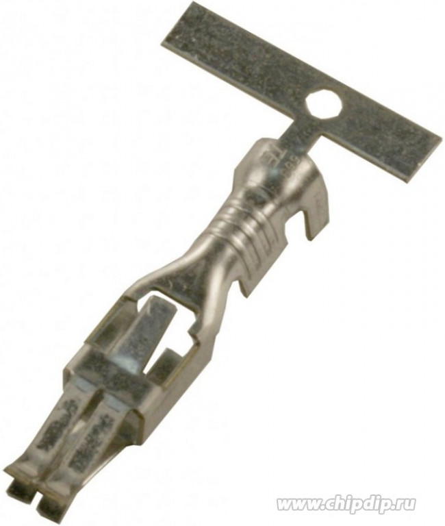 925590-1, Контакт питания, прямоугольный, обжим, Серия Junior Power Timer