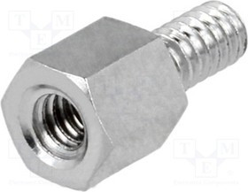 TFM-5/6/DR2100, Дистанцирующая стойка с резьбой, 5мм, Внутр.резьба: UNC4-40