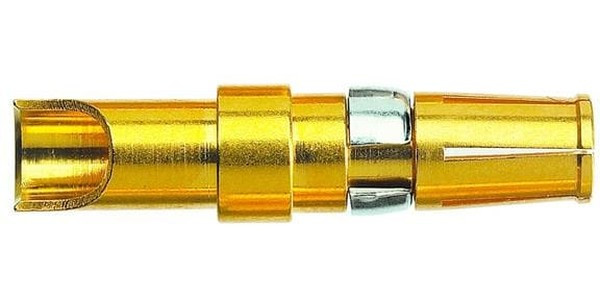 09691817422, Harting, D-Sub Mixed Series, Female Solder D-Sub Connector Power Contact, Gold Power, 12 10 AWG