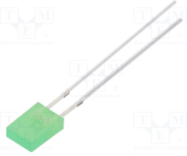 OSG8NU71F4B, LED; rectangular; 2x4.95x6.96mm; yellow green; 10?20mcd; 150°