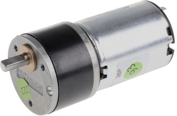 82862004, Brushed Geared DC Geared Motor, 3 W, 24 V dc, 50 Ncm, 440 rpm, 5mm Shaft Diameter