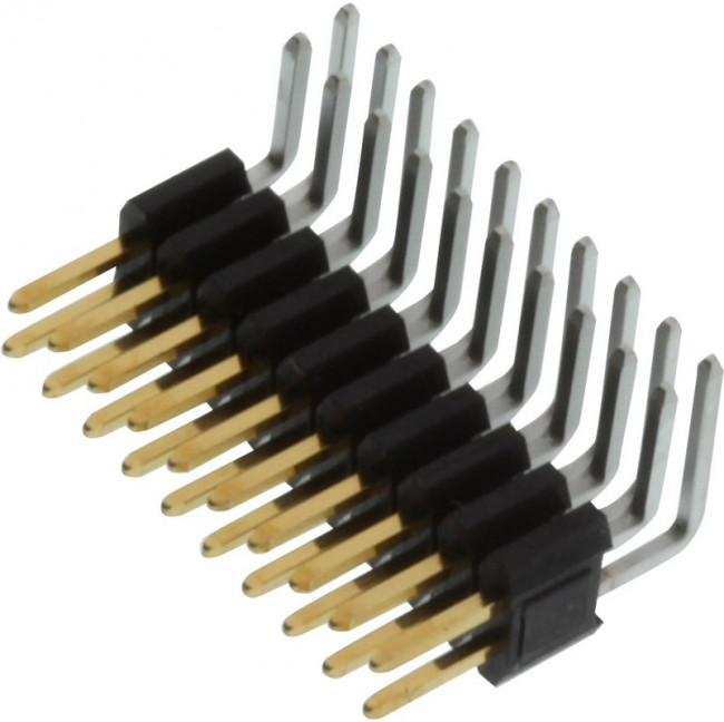 20021112-00020T4LF, Headers & Wire Housings Header,Unshrouded BTB, R/A, T/H, 20P 20021112-00020T4LF, Headers & Wire Housings Header,Unshrouded BTB, R/A, T/H, 20P