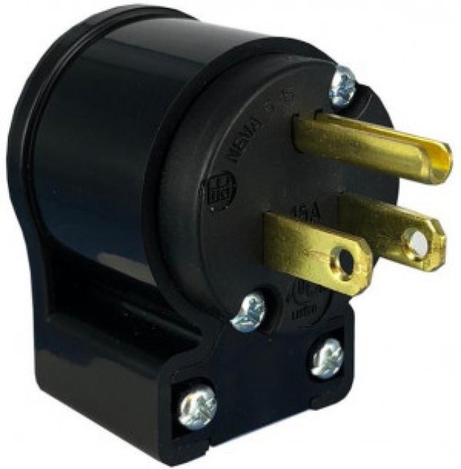 Q-710-RA, CONN, POWER ENTRY, NEMA 5-15P, 125V Q-710-RA, CONN, POWER ENTRY, NEMA 5-15P, 125V