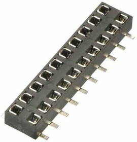 M22-6360642, Headers &amp; Wire Housings 6+6 DIL SMT SOCKET LOW PROFILE