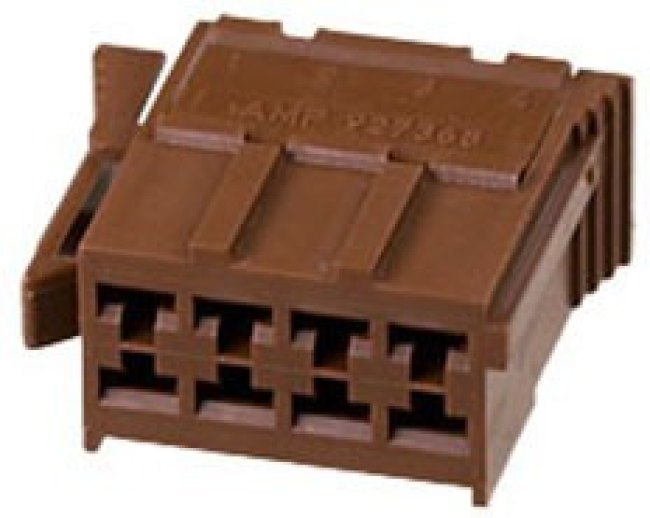 927368-1, Разъем: провод-плата, Junior Timer, вилка, "мама", PIN: 8
