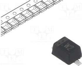 BAS16WS-CDI, Диод выпрямительный, SMD, 100В, 250мА, 6нс, Упаковка бобина, лента