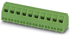 PCB terminal, 5 pole, pitch 5.08 mm, AWG 26-16, 13.5 A, screw connection, green, 1869240 PCB terminal, 5 pole, pitch 5.08 mm, AWG 26-16, 13.5 A, screw connection, green, 1869240