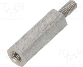 TFM-M2.5X15/DR242, Дистанцирующая стойка с резьбой, 15мм, Внутр.резьба: M2,5