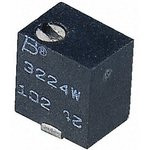 3224W-1-101E, 100 Ом, 11 оборотов, Резистор подстроечный