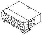 794203-1, Pin &amp; Socket Connectors CONN CAP 14 POS