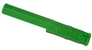160-17, Heavy Duty Power Connectors DINA32 STANDARD VOLTAGE KEY, GREEN