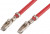 217500-2122, Rectangular Cable Assemblies Pre-Crimped Lead 150mm , 22 AWG, Red