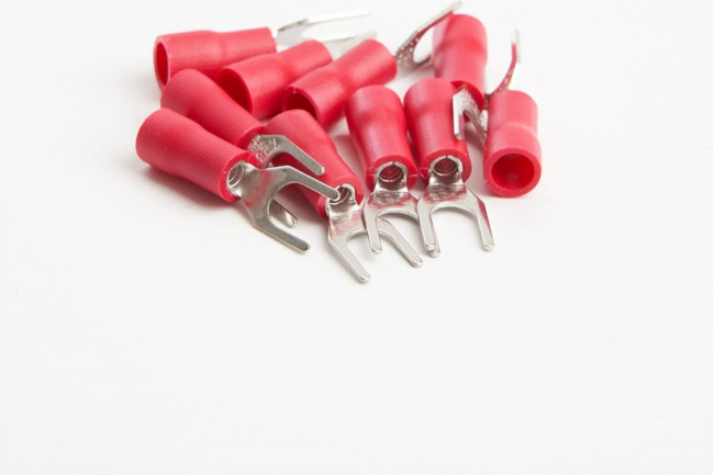 Наконечник вилочный изолированный НВИ 1,5-4, LD404-154 (DIY упаковка 10 шт) 39371