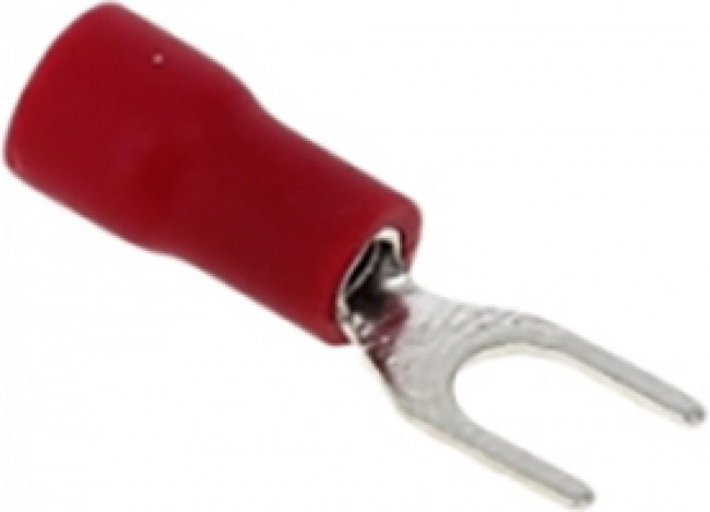 Наконечник вилочный изолированный НВИ 1,5-4, LD404-154 (DIY упаковка 10 шт) 39371