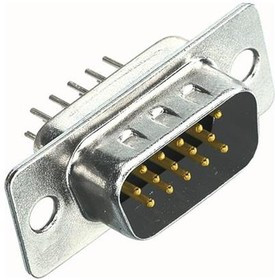 09564617700, Разъем D Sub, HD62, High Density, Штекер, 62 контакт(-ов), DC, Пайка