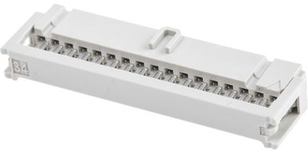 09185347803, Headers &amp; Wire Housings 34P FEMALE IDC SKT W/O STRAIN RELIEF