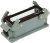 19340100271, Han Hv E Heavy Duty Power Connector Housing, M25 Thread 19340100271, Han Hv E Heavy Duty Power Connector Housing, M25 Thread