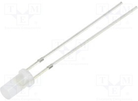 OSMMD23NE2A, LED; 3mm; white warm; 750?1120mcd; 140°; Front: flat; 2.7?3.4V