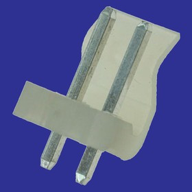 PWL-02 pitch 3.96 mm, Разъём питания низковольтный PWL-02 шаг 3.96 мм, 2 контакта