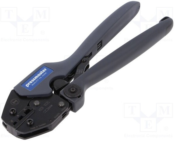 KEB1025, Инструмент для обжима, Трещетка, 6-4AWG Endsleeves