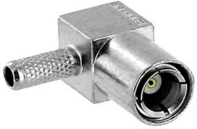 903-367P-51A2, RF/COAXIAL SMB PLUG R/A 50 OHM CRIMP/SLDR 903-367P-51A2, RF/COAXIAL SMB PLUG R/A 50 OHM CRIMP/SLDR