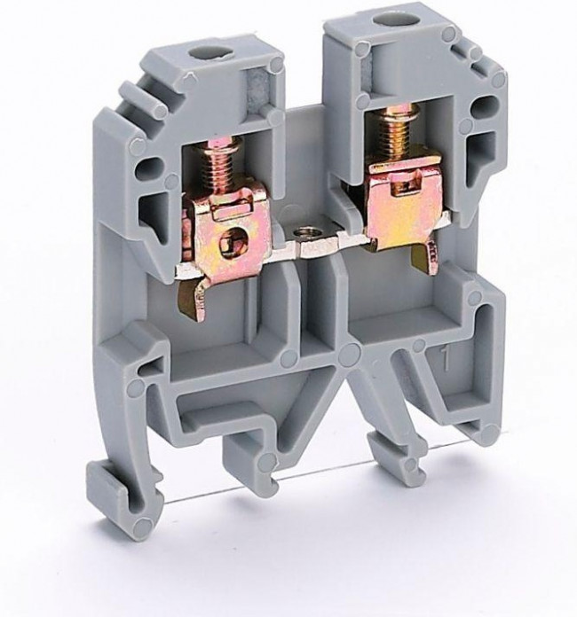 Dekraft Зажим наборный 35А 4мм2 ЗН-101 серый