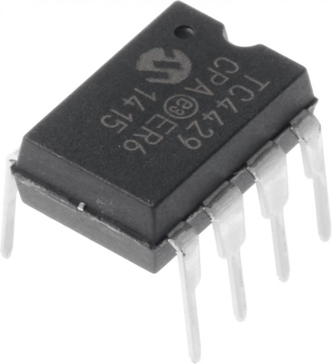 TC4429CPA, Микросхема High Speed MOSFET Driver 6A DIP8