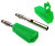 Z040 4mm Stackable Plug GREEN