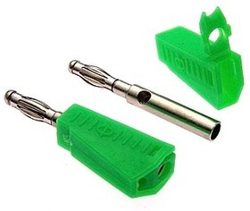 Z040 4mm Stackable Plug GREEN