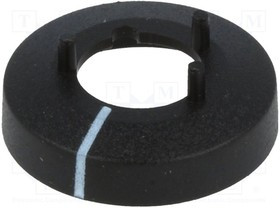 A7510010, Заглушка крышки с указателем, ABS, черный, распорным стержнем