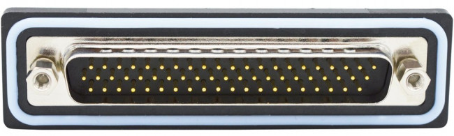 HDF-S62-103L011, D-Sub High Density Connectors 62 pin solder cup M flash 4-40 int thrd