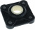 4 Hole Flange Bearing Unit, EFSM-20, 20mm ID 4 Hole Flange Bearing Unit, EFSM-20, 20mm ID