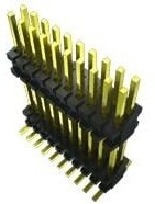 FW-08-04-F-D-300-200, Board to Board &amp; Mezzanine Connectors Flexible Micro Board Stacking Header, 0.050" Pitch