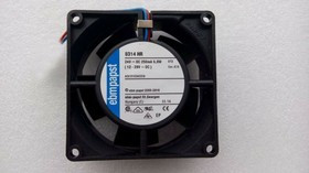 Вентилятор Ebmpapst 8314HR 24v 250mA 6W 12-28V 2pin 80x32