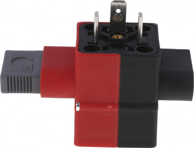 932818002 MESAP 43650, MESAP DIN 43650 A, Female, Male Solenoid Valve Connector