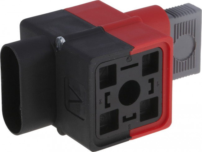 932818002 MESAP 43650, MESAP DIN 43650 A, Female, Male Solenoid Valve Connector