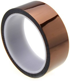 Полиимидный скотч (термоскотч) 30 мм 33 метра односторонний