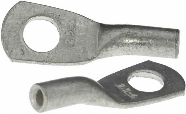 ТМЛ 2.5-6-2.6, Наконечник луженый под опрессовку (ГОСТ 7386-80)