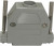 DSUB PLASTIC CASE (DPT-25C), Корпус к разъёму D-SUB PLASTIC CASE (DPT-25C), пластик