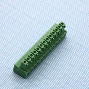 15EDGK-3.81- 13P-14-00A(H), Разъемный клеммный блок, 13 контактов. Серия 15EDGK-3.81