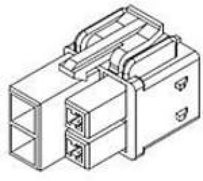 35151-0410, Conn Housing RCP 4 POS 6.2mm Crimp ST Cable Mount Natural VersaBlade™ Bag 35151-0410, Conn Housing RCP 4 POS 6.2mm Crimp ST Cable Mount Natural VersaBlade™ Bag