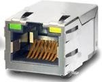 J3026G01DNLT, Conn RJ-45 F 8 POS 1.02mm Solder RA SMD 12 Terminal 1 Port T/R