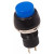 36-3071, Выключатель-кнопка 250V 2А (2с) ON-OFF синяя Micro (PBS-20А)