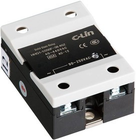 HHG1-1/250F-22-60A, Реле 90-250VAC, 60A/240VAC (zero-cross)