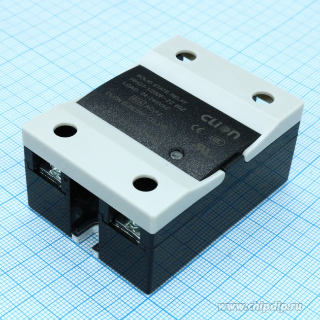 HHG1-1/250F-22-60A, Реле 90-250VAC, 60A/240VAC (zero-cross)