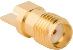 901-10511-2, Гнездо; SMA; "мама"; краевой; 50Ом; SMT; на PCB; тефлон; позолота 901-10511-2, Гнездо; SMA; "мама"; краевой; 50Ом; SMT; на PCB; тефлон; позолота