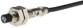 1646095, Inductive Sensor with Short Body PNP, Make Contact (NO) 4kHz 30V 10mA 2.5mm IP67 Cable, 2 m