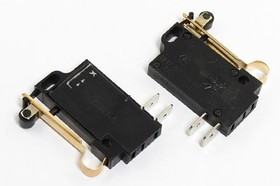 Микропереключатель, размер 41x 7 x20, 2А, переключение OFF-(ON), размер концевика L30, 421.3709