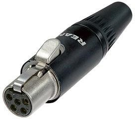 Neutrik RT5FC-B кабельный разъем mini XLR female 5 контактов
